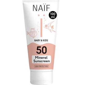 Naïf Mineral Sunscreen päikesekreem beebidele ja lastele SPF50 100ml.jpeg