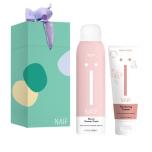 NAÏF Mini & Me Time kinkekomplekt (Beebikreem 75ml ja Bloom dušvaht 200ml)